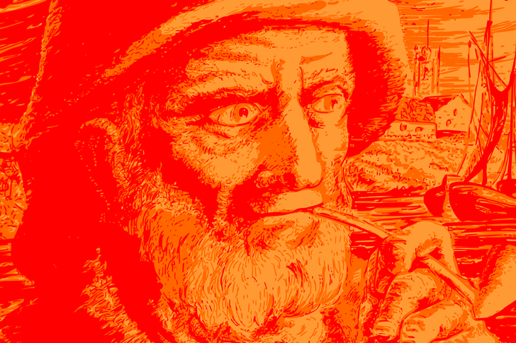 Delft fisherman